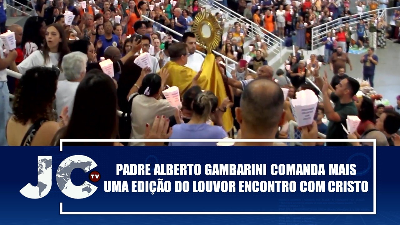 Padre Alberto Gambarini comanda mais uma edição do Louvor Encontro Com Cristo – JCTV – 16/02/26