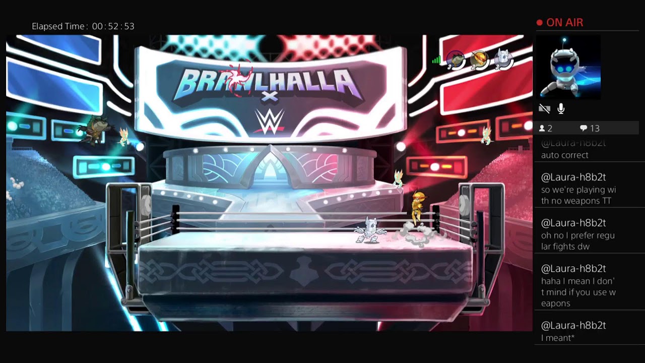 Welcome back we r playing Brawlhalla with my friend enjoy the live stream guys