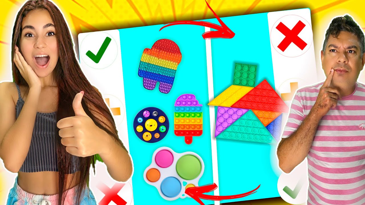 QUEM FEZ A MELHOR TROQUINHA de Fidget Toys Haul? 😱🥴