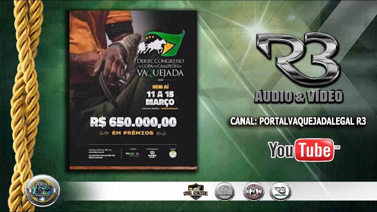 VAQUEJADA AO VIVO - 16º Congresso, 16º Derby e 9ª Copa dos Camp ABQM 2026 - RUFINA BORBA - BEZERROS