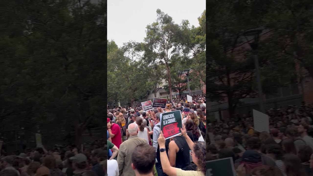 Violent Clashes Prompt Large Protest Outside Sydney Police Station