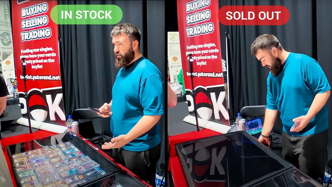 I Sold Out in the UK! | Pok&eacute;mon Vendor POV