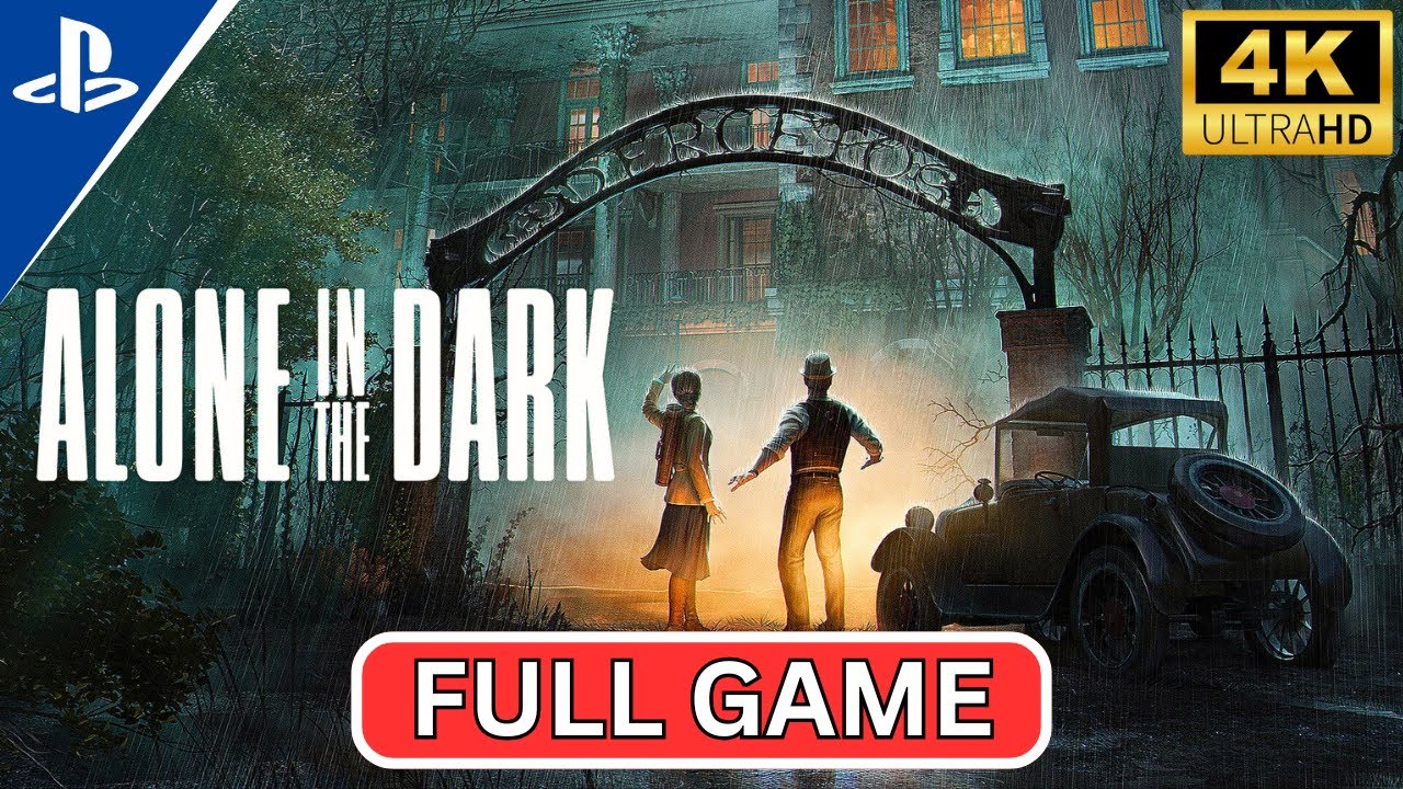 ALONE IN THE DARK Gameplay Walkthrough FULL GAME [No Commentary]