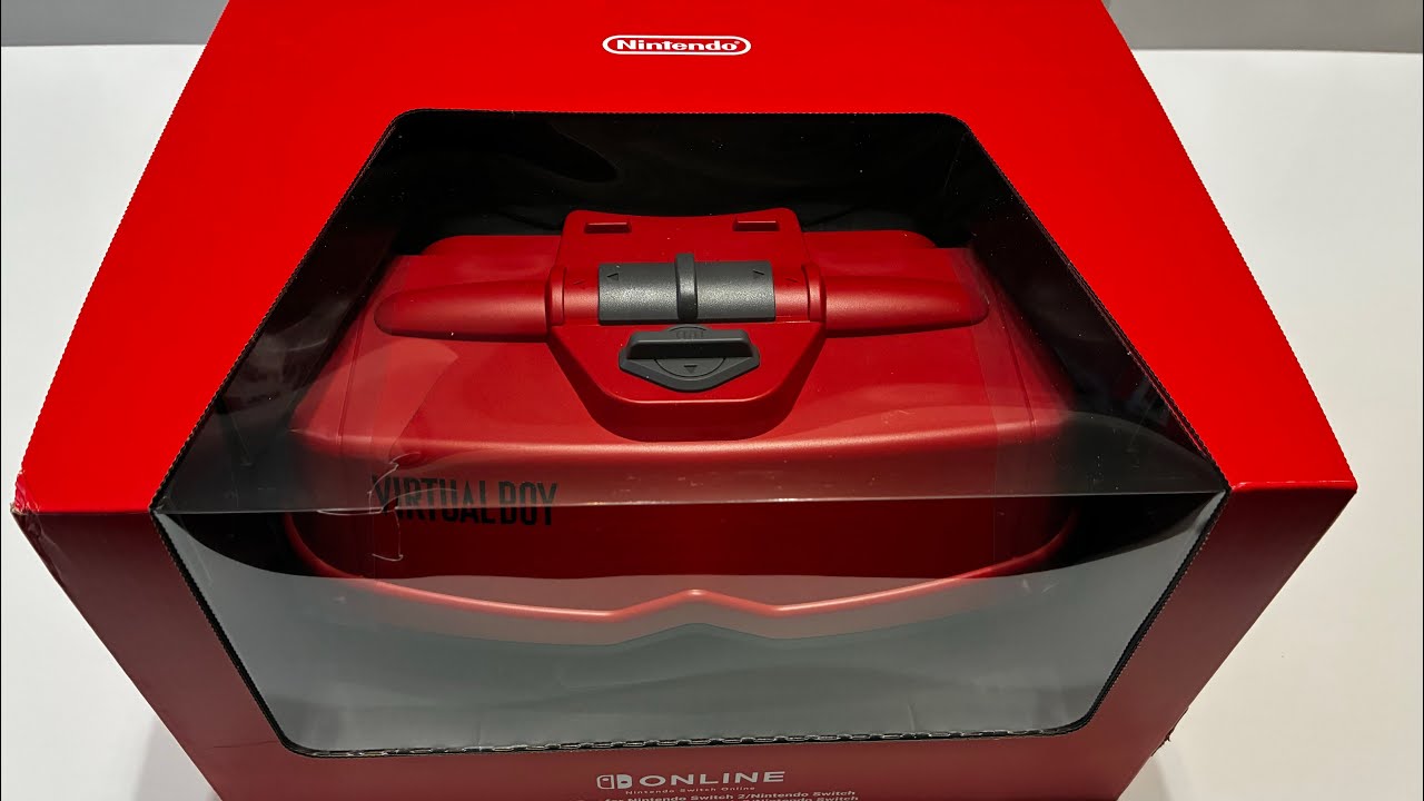 Virtual Boy NSO Unboxing 