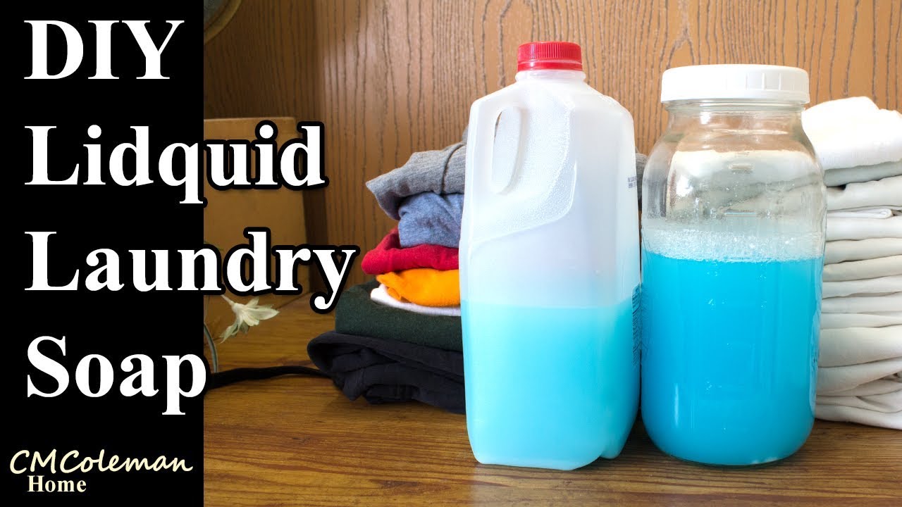 Easy To Make Liquid Laundry Soap