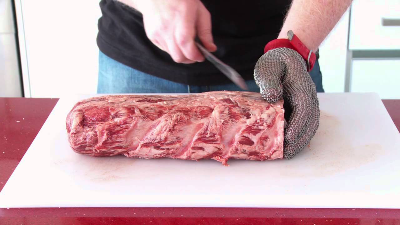 How to cut scotch fillet