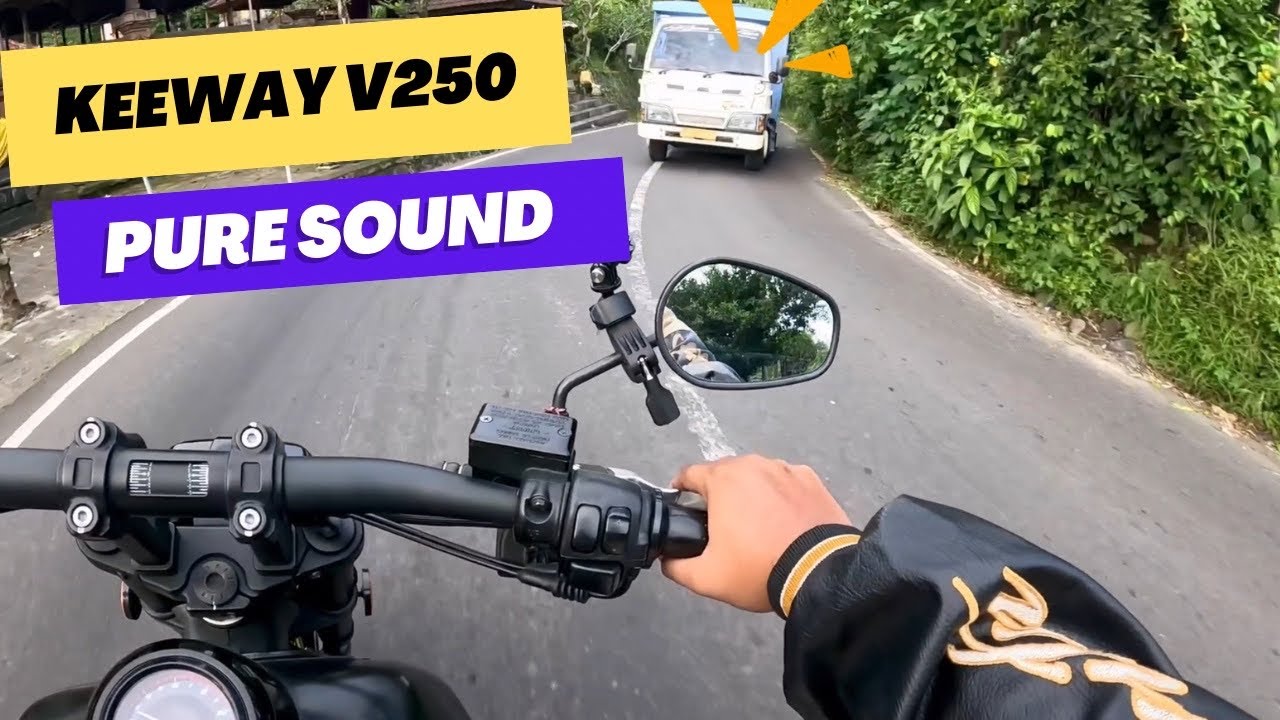 PURE SOUND of Benelli KEEWAY V250 V-Twin 250CC GOODNESS