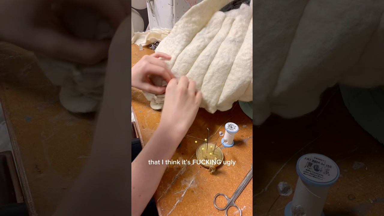 So much scrumptious wool! #studiovlog #sculpture #fiberart #artist