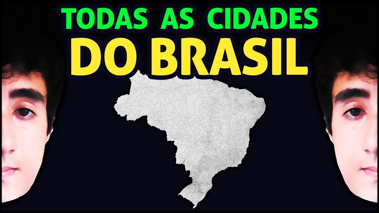 Felps e MeiaUm lendo TODAS AS CIDADES DO BRASIL 🏙️