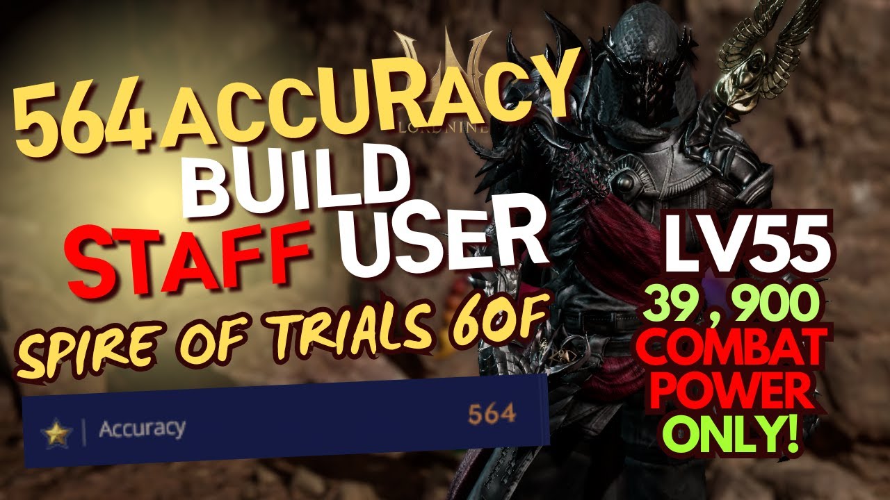 LORDNINE | SPIRE OF TRIALS 60F (34 992 CP STAFF) BEST F2P STAFF USER