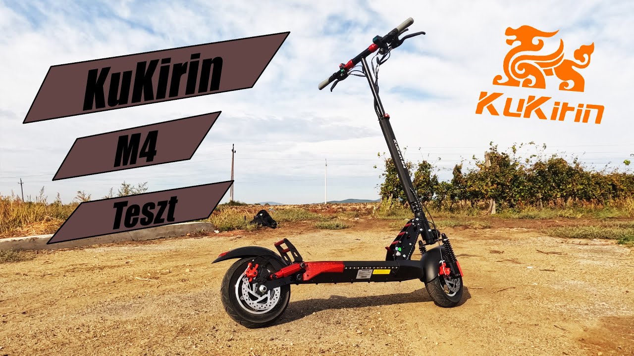 Munkásroller| KuKirin M4 Elektromos Roller TESZT