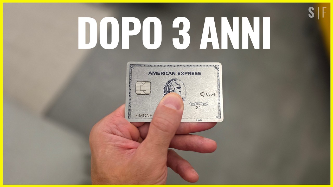 AMEX PLATINO dopo 3 anni: 840&euro; all'anno sono uno SPRECO? (I MIEI DATI REALI)