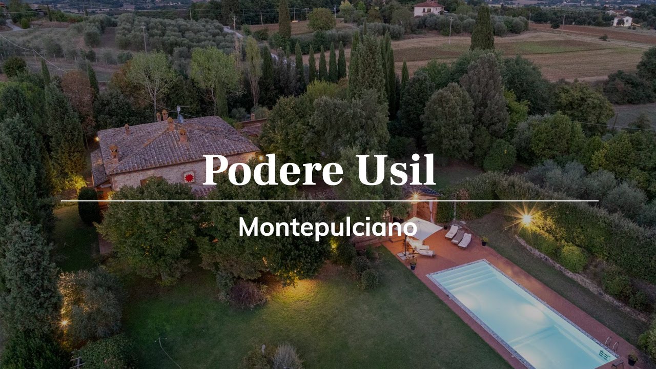 Podere Usil  | Villa with Pool near Montepulciano | Tuscany Now & More
