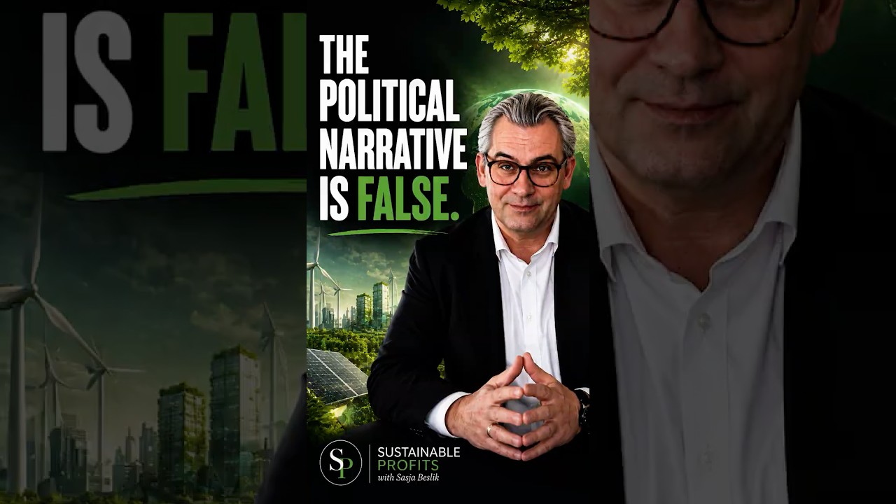 The political narrative is FALSE #sustainability #profit #politics