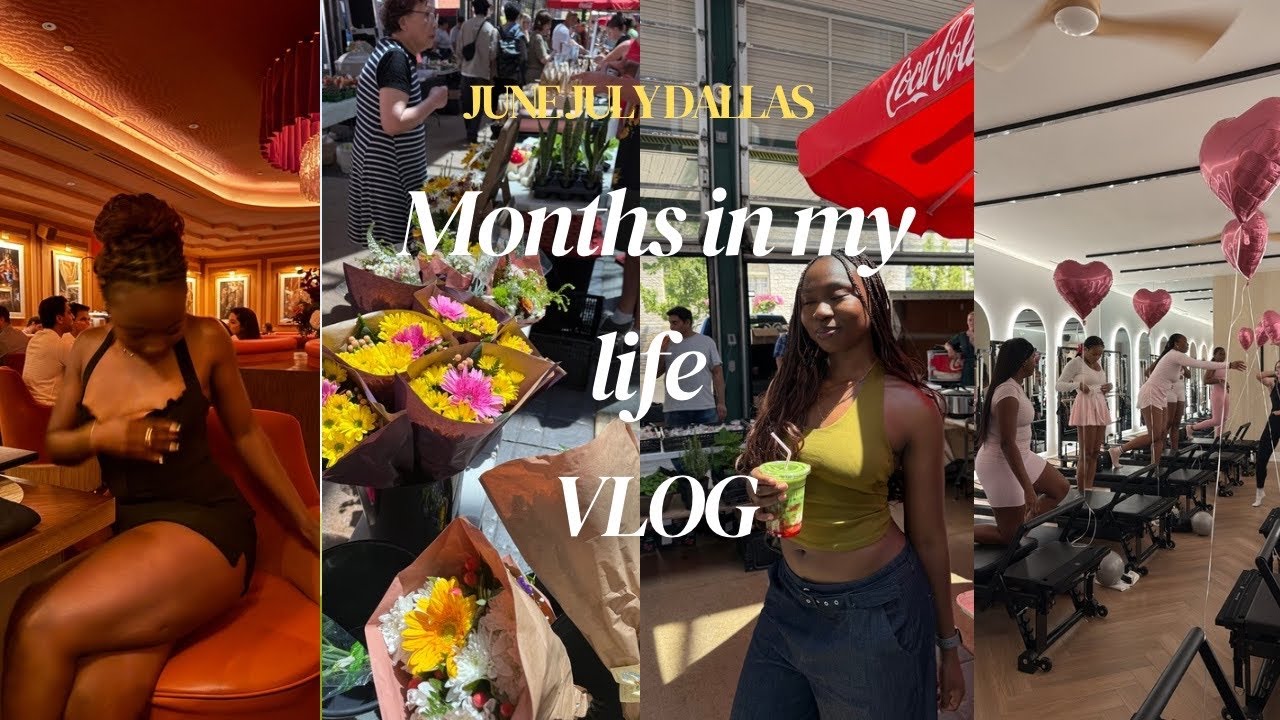 how my summer is going so far vlog |June,July,DALLAS