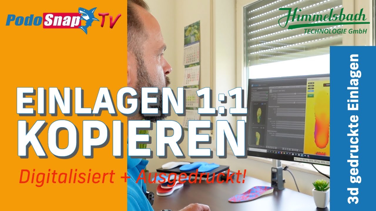Wow: Schnell und einfach orthop&auml;dische Einlagen 1:1 digitalisieren
