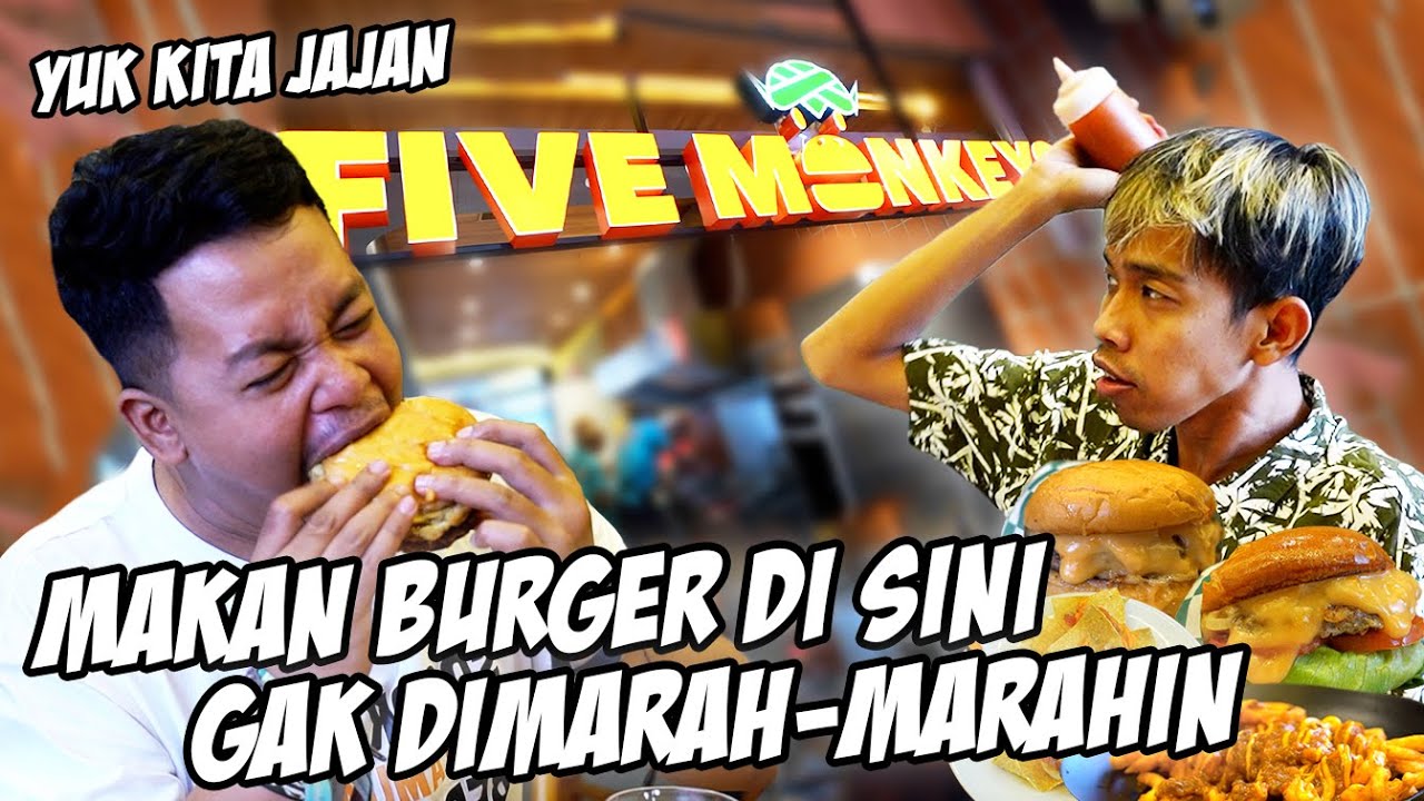 DEDE DUSTIN MAKAN BURGER TAPI NGGAK PAKE BANTING-BANTING.. KOK BISA? YUK KITA JAJAN