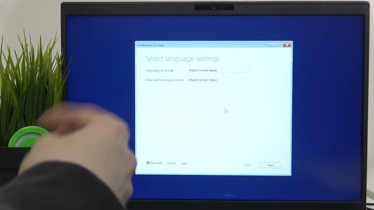 Как установить Windows на ASUS ExpertBook с помощью USB