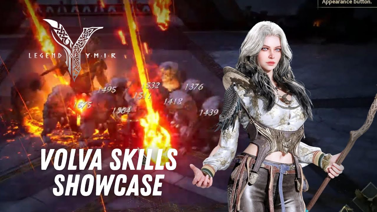 LEGEND OF YMIR : VOLVA SKILLS SHOWCASE