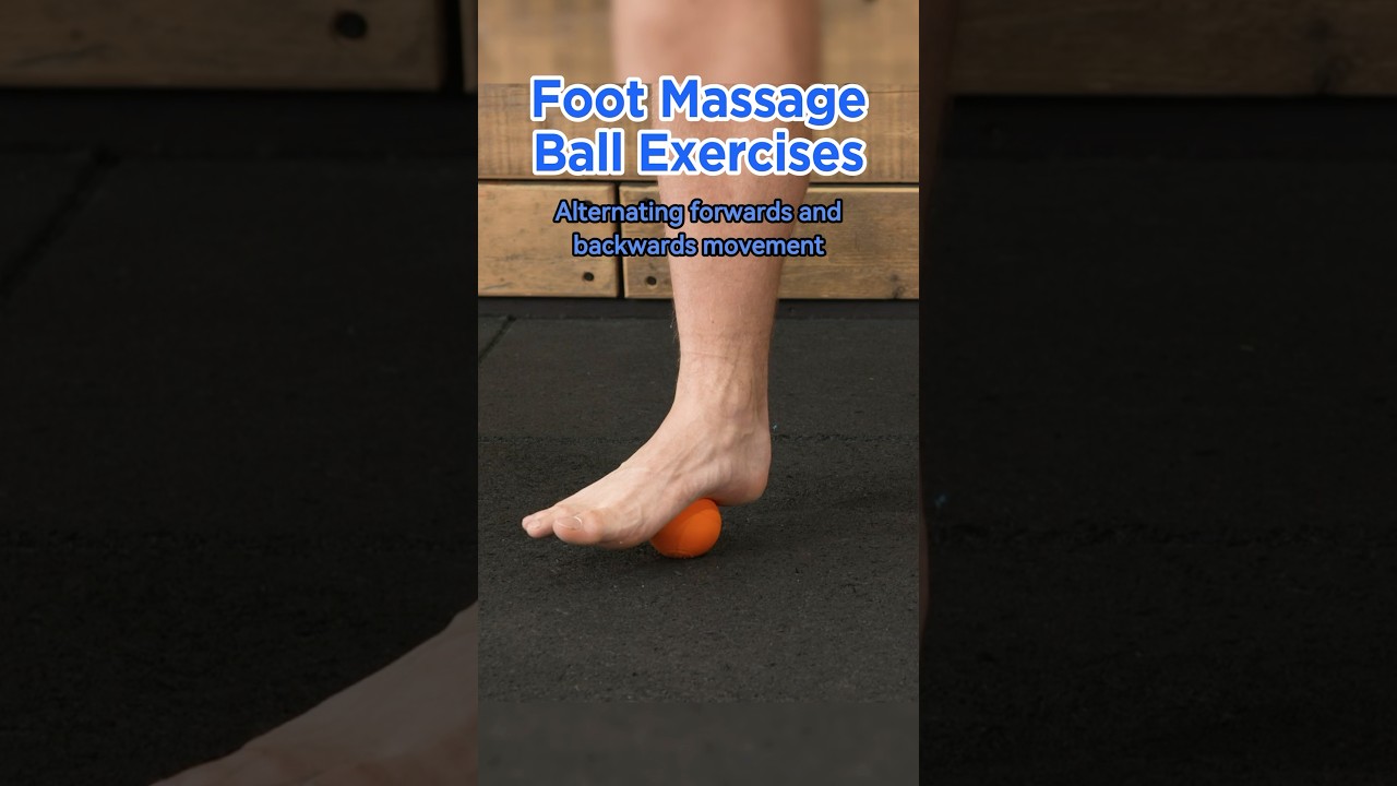 Massage Ball - Foot Exercises to do!#footpain #massage #feet