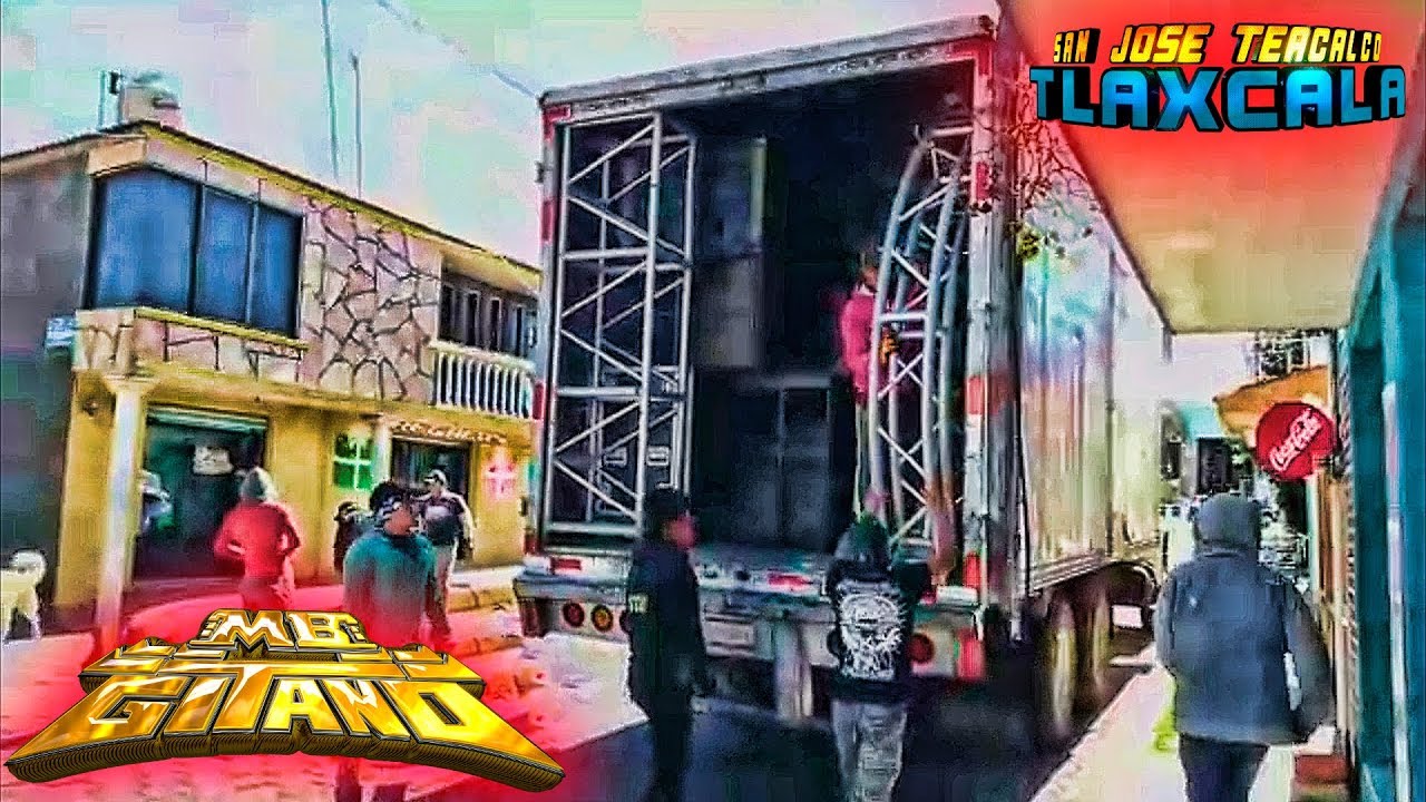 SONIDO MB GITANO - ( Instalando Equipo ) SAN JOSÉ TEACALCO, TLAXCALA 2018
