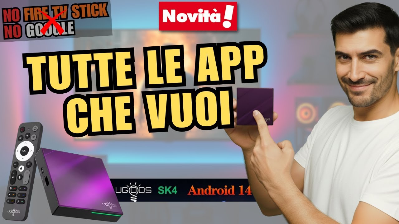 Ugoos SK4: il miglior Android TV Box libero  | Tutte le App | Recensione