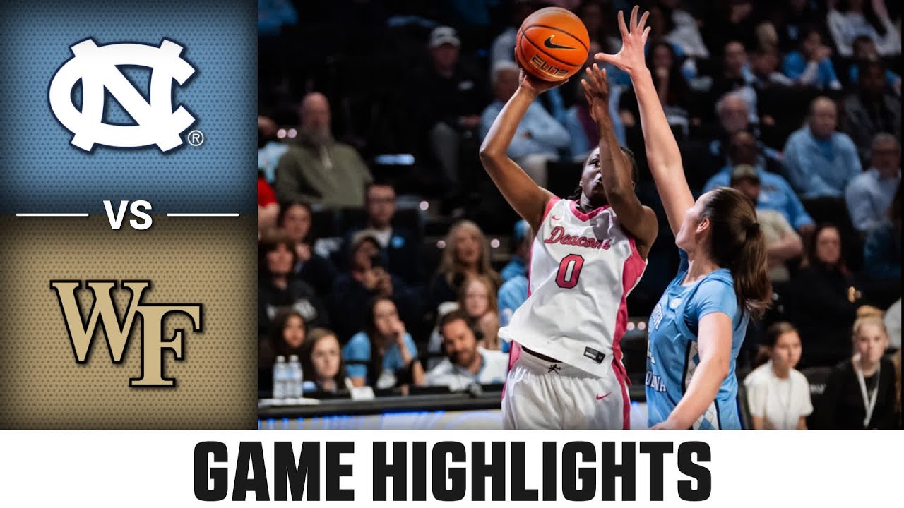 North Carolina vs. Wake Forest Highlights | 2025-26 ACC Women's Basketball