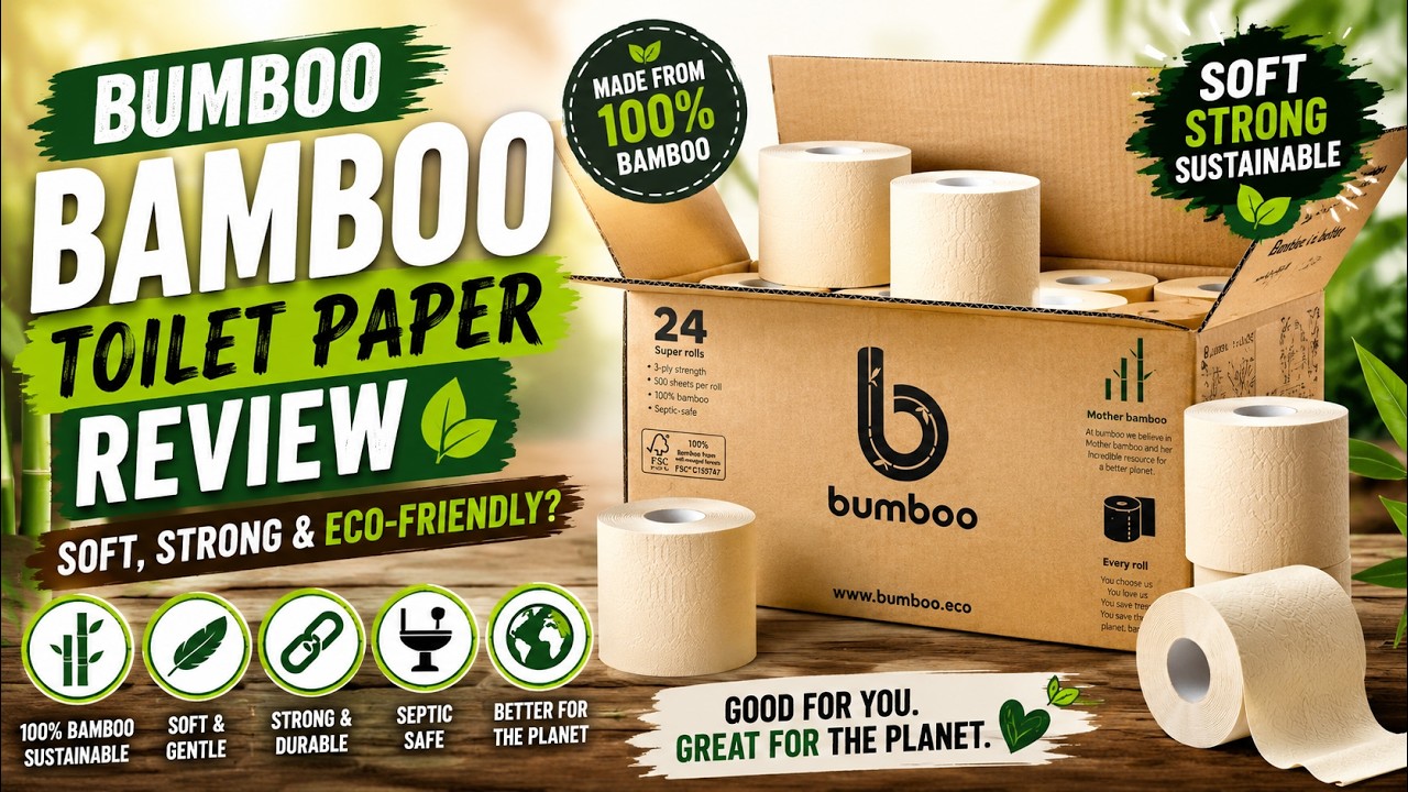 Bumboo Bamboo Toilet Paper Review 🌿 Soft, Strong & Eco-Friendly?