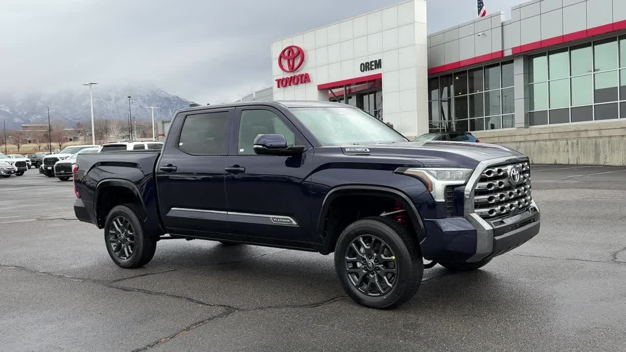 2026 Toyota Tundra 4WD Platinum Hybrid UT Orem, Provo, Pleasant Grove, Vineyard, Lehi
