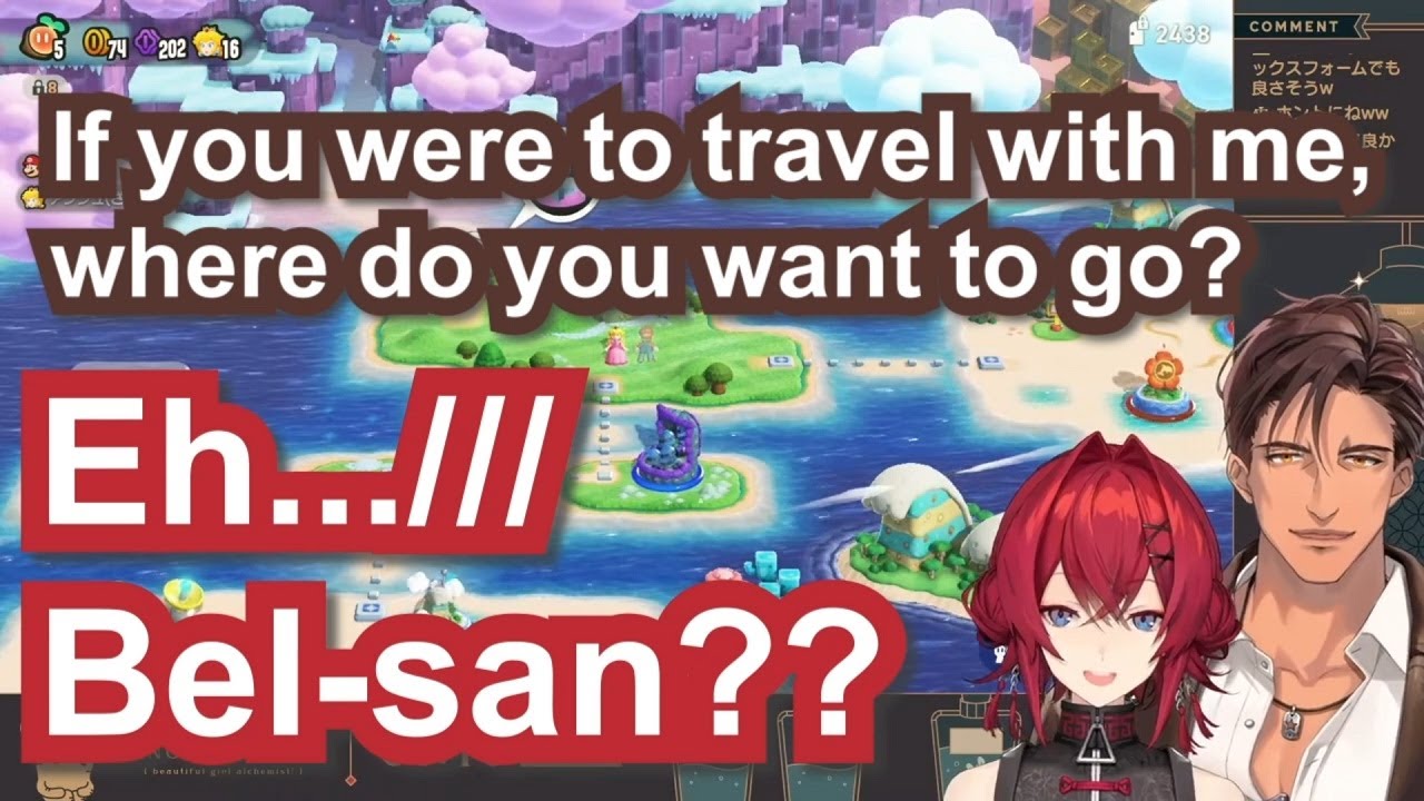 BelAn Mario Wonder collab【Eng Sub / TeeTee / Belmond Banderas / Ange Katrina / Nijisanji】