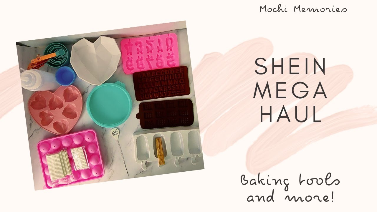 Shein Mega Haul Unboxing ( Baking Tools and more!)