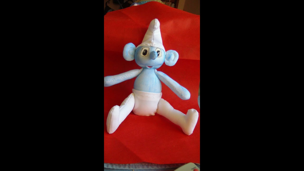 Muñecos soft...pitufo...proyecto 157