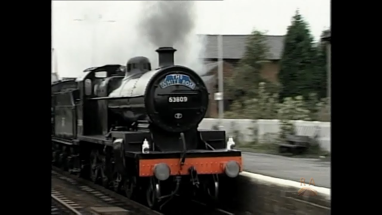 North & East Midlands (in Preservation 1989-1997) Action Video UK 1998
