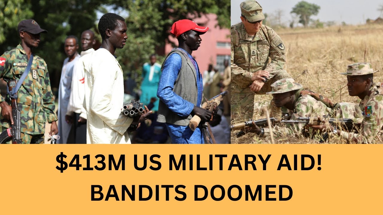 $413M To Wipe Out Bandits In Nigeria! Heavy Weapons Delivered To End The Nightmare!