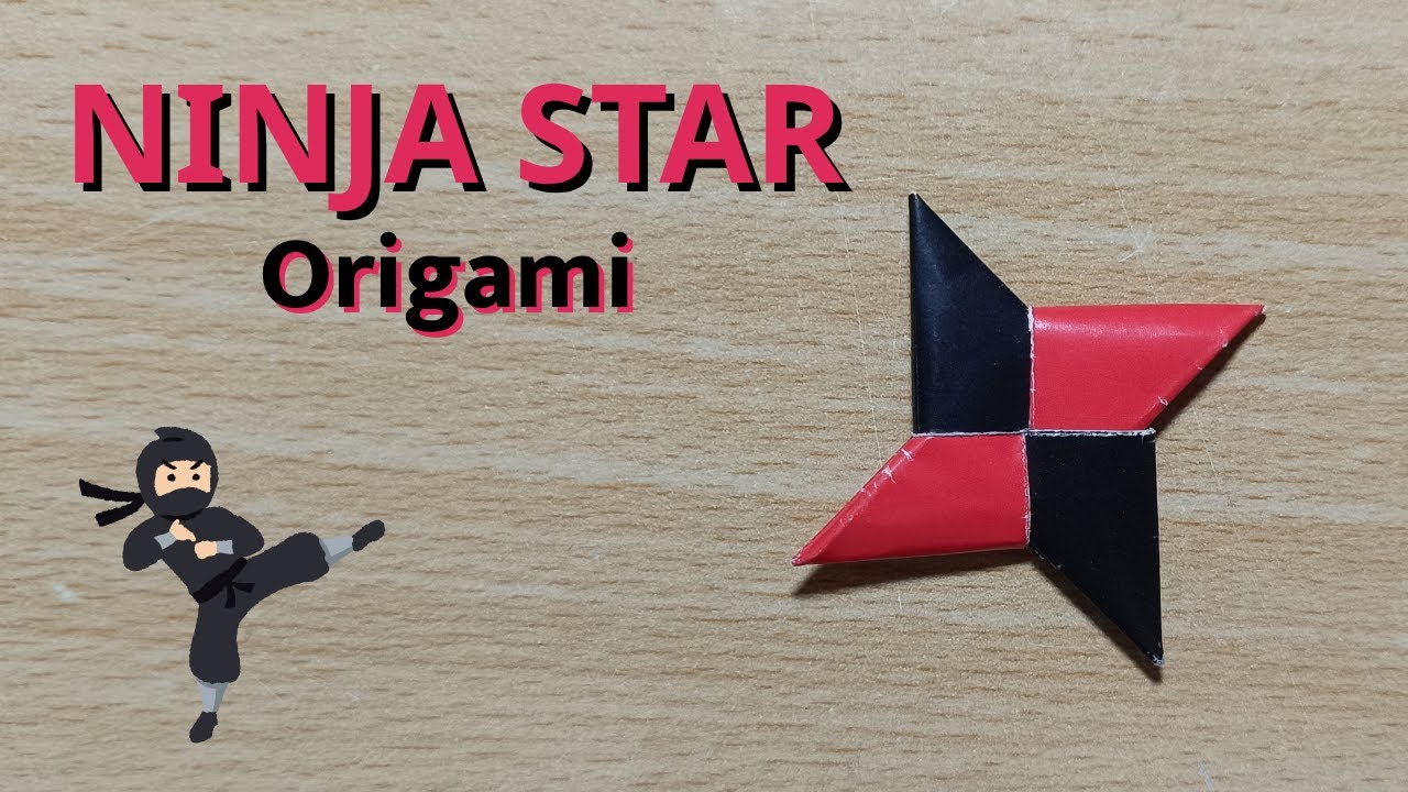Origami Ninja Star🥷| Shuriken Paper (+Best Tutorial)!