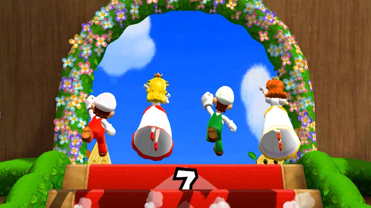 マリオパーティ9かちぬきバトル】ファイアフラワーのパワーアップを持つ全員が勝つ!