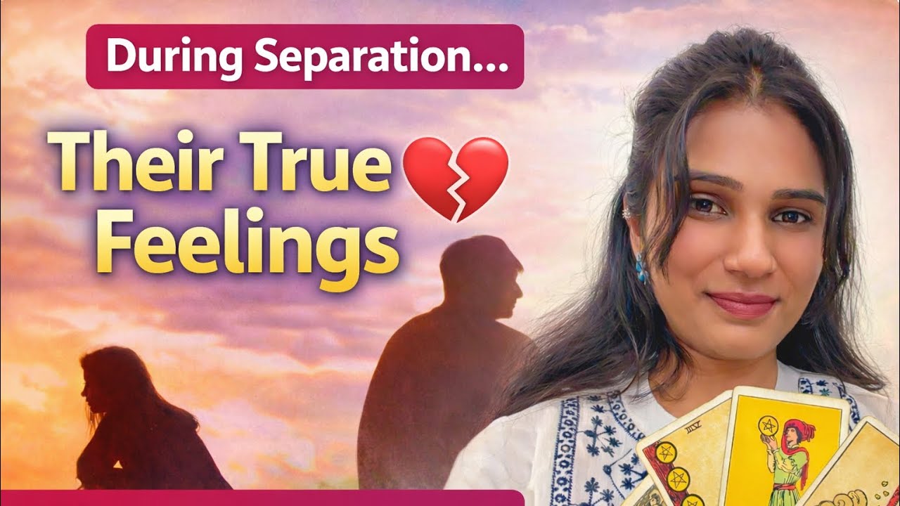 💔😢क्या वो वापस आएंगे? | Separation Tarot Reading हिंदी में🥺❤️