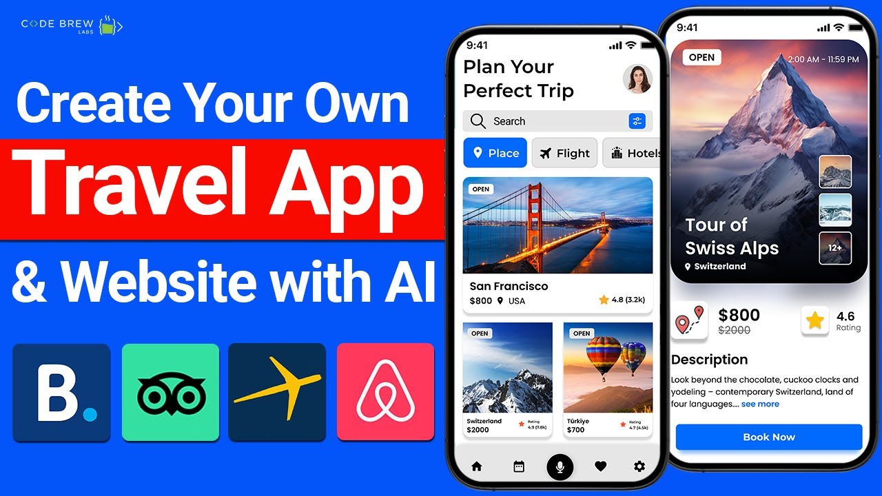 Как создать туристическое приложение, подобное TripAdvisor, Expedia, Booking.com или Hotels.com?