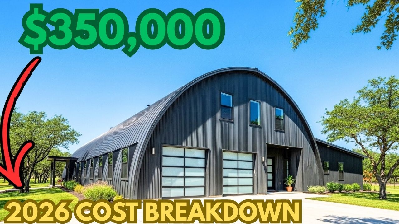 How Much Does a 3,500 Sq Ft Quonset Barndominium Cost in 2026? | Real Numbers + Builder Revealed