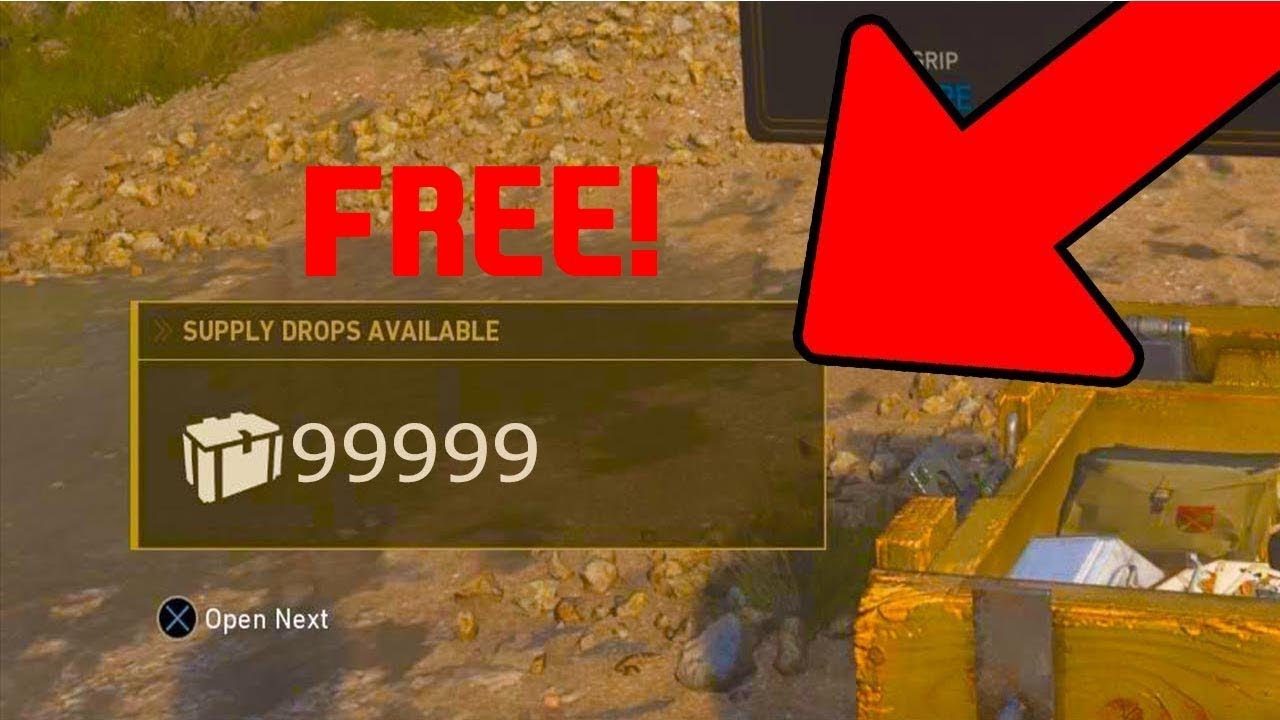*UNLIMITED* FREE SUPPLY DROP GLITCH! - CALL OF DUTY WW2