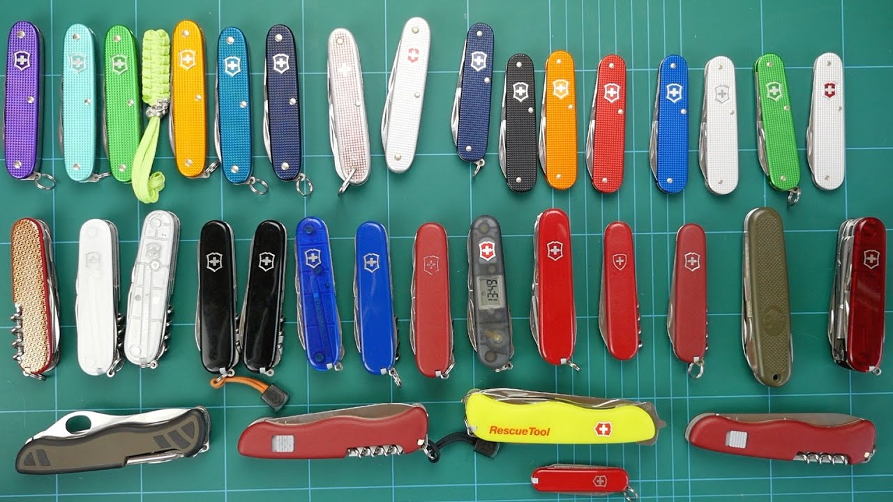 Victorinox Sammlung // Schweizer Messersammlung (deutsch)