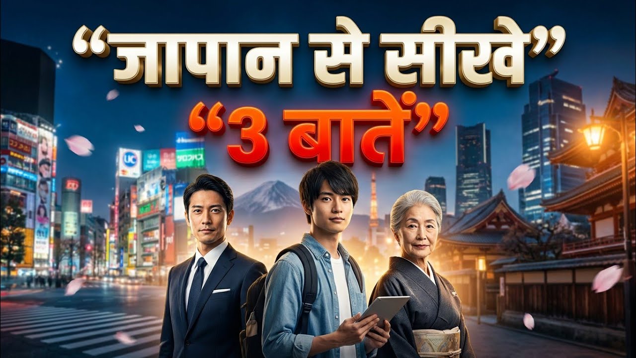 Japan से सीखे 3 बातें  | Dr. Manukul | India's #1 Mind Trainer and Success Coach #manukul 