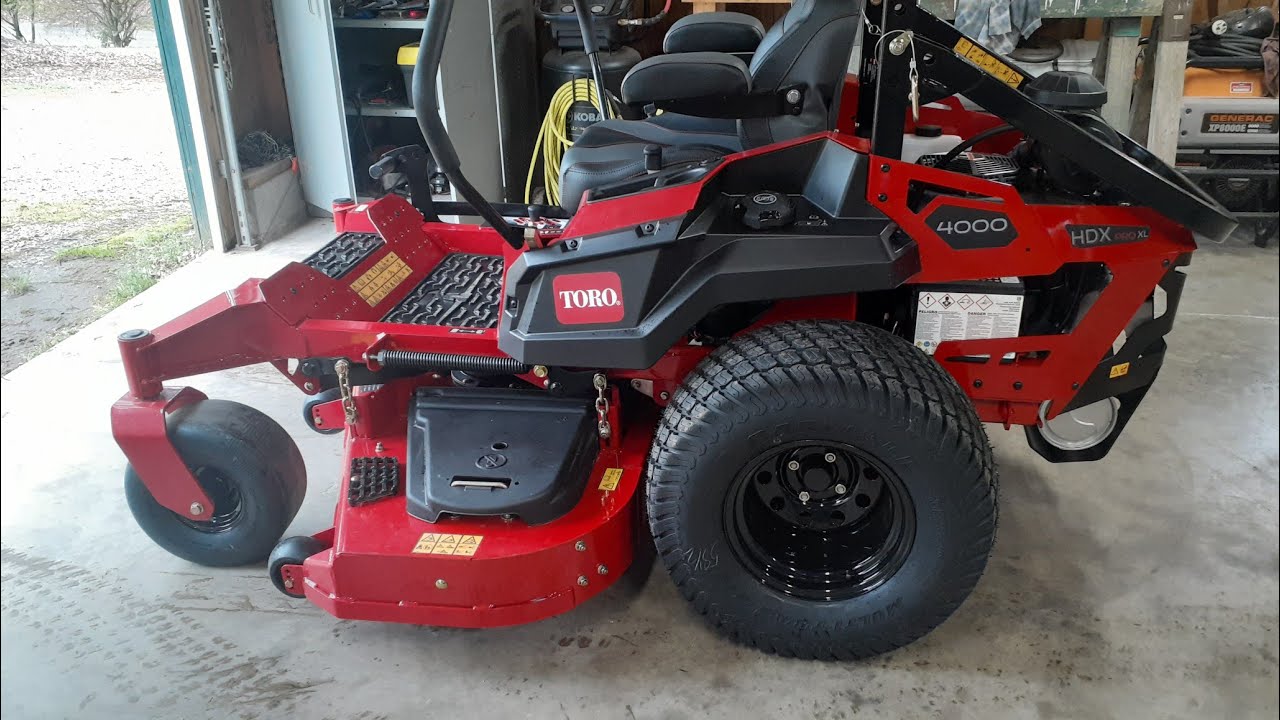 Toro 4000 HDX Pro XL 35 Horsepower Kawasaki FX1000V Model 74020
