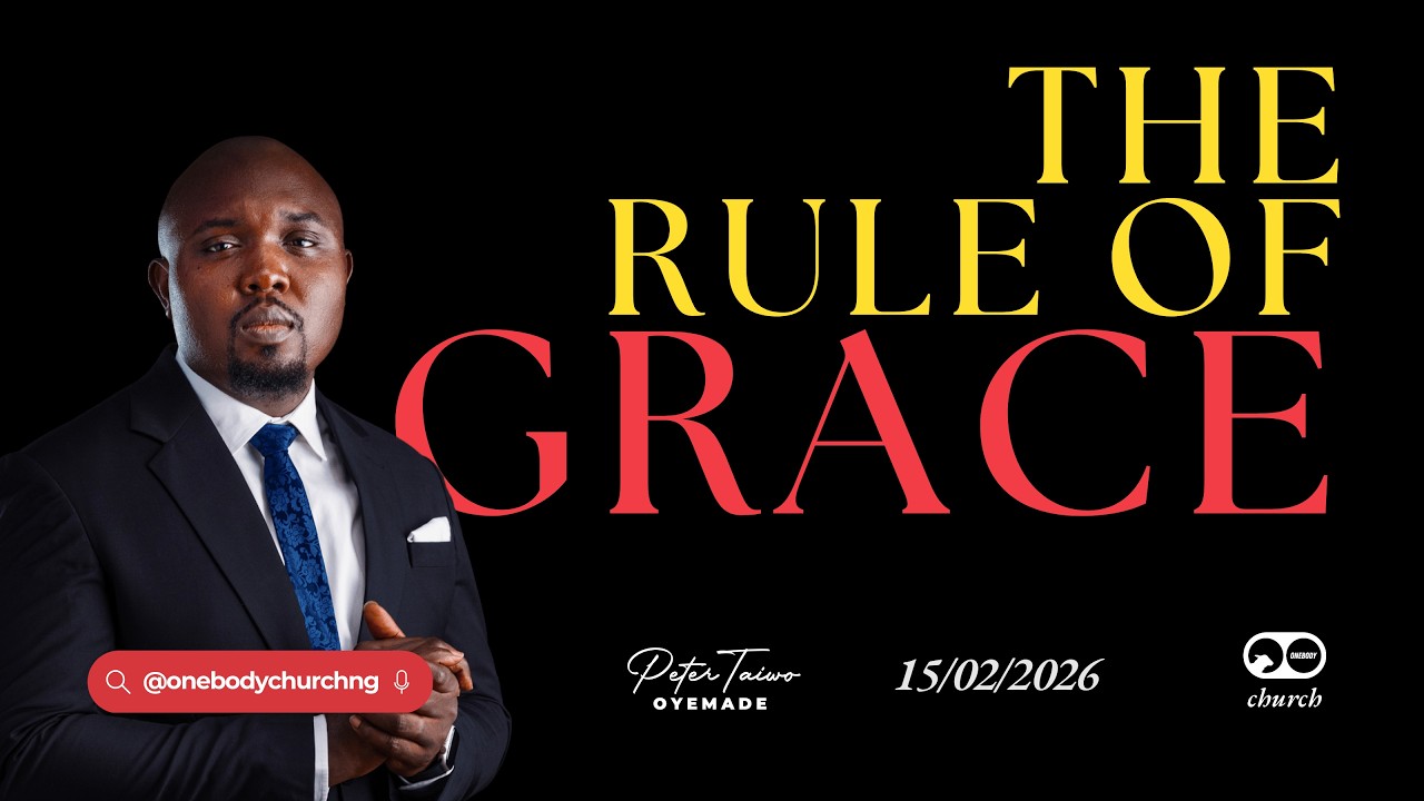 The Rule Of Grace || PRO-GRACE  Part 3 || Pst. Taiwo Oyemade