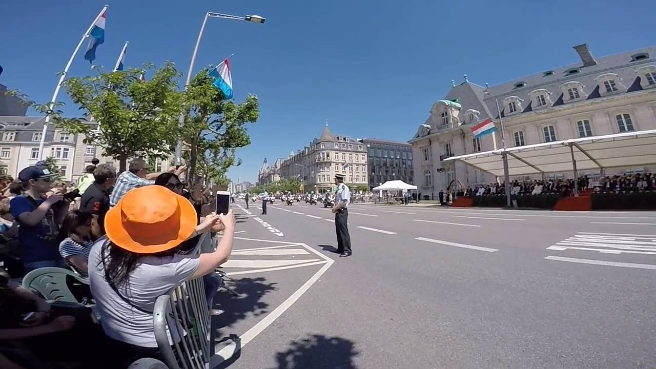 Défilé militaire Police Grand-Duché   Luxembourg 2016  (#03#)