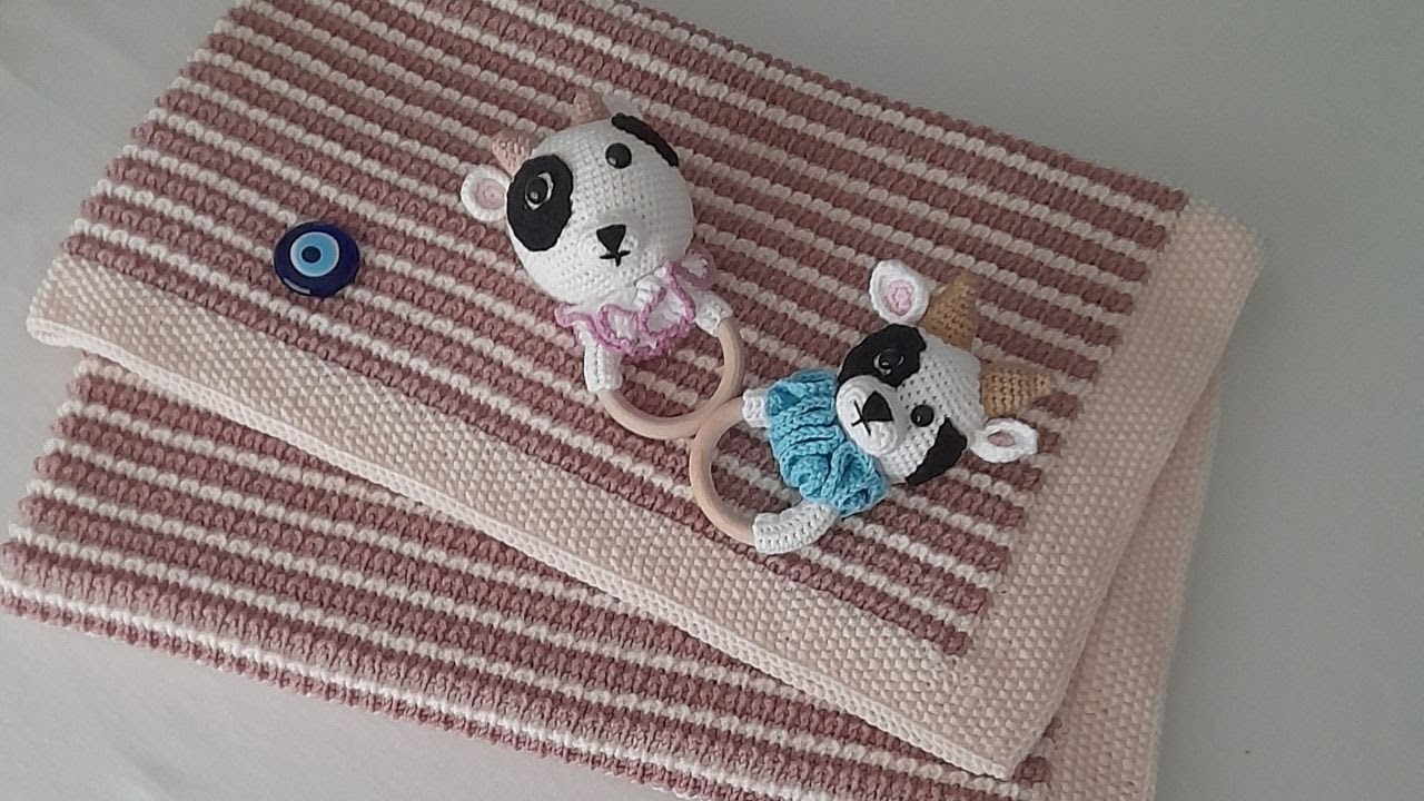 Çok Sevilen Faredişi Modeli Bebek Battaniyesi             #madenin_elemeği #örgü #handmade #crochet