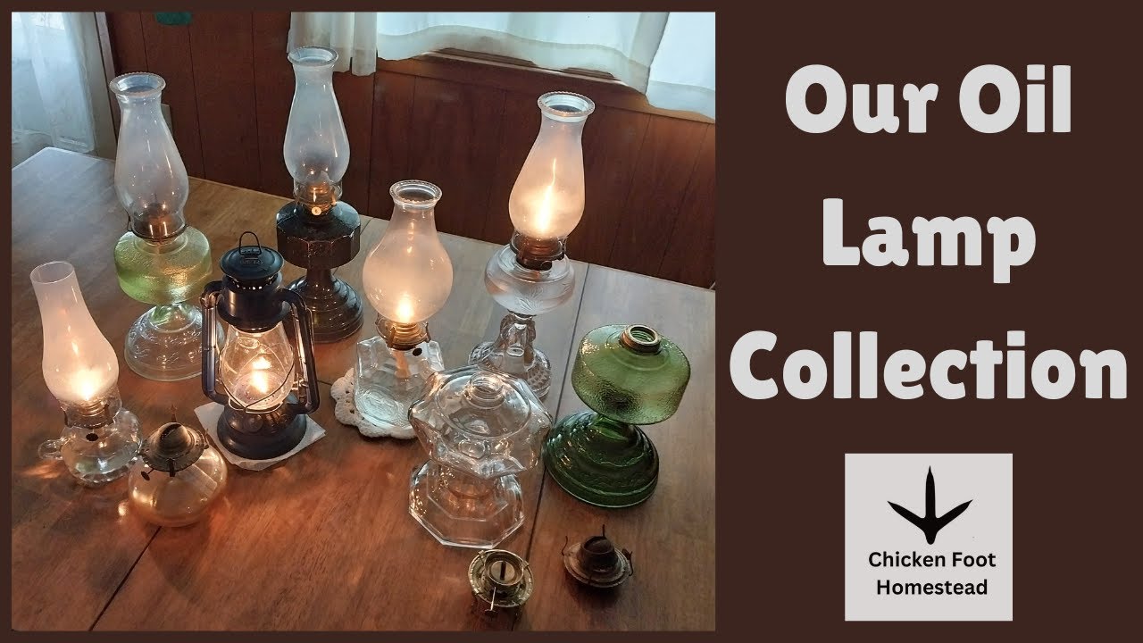 Oil Lamp Collection--Old Fashioned Lighting