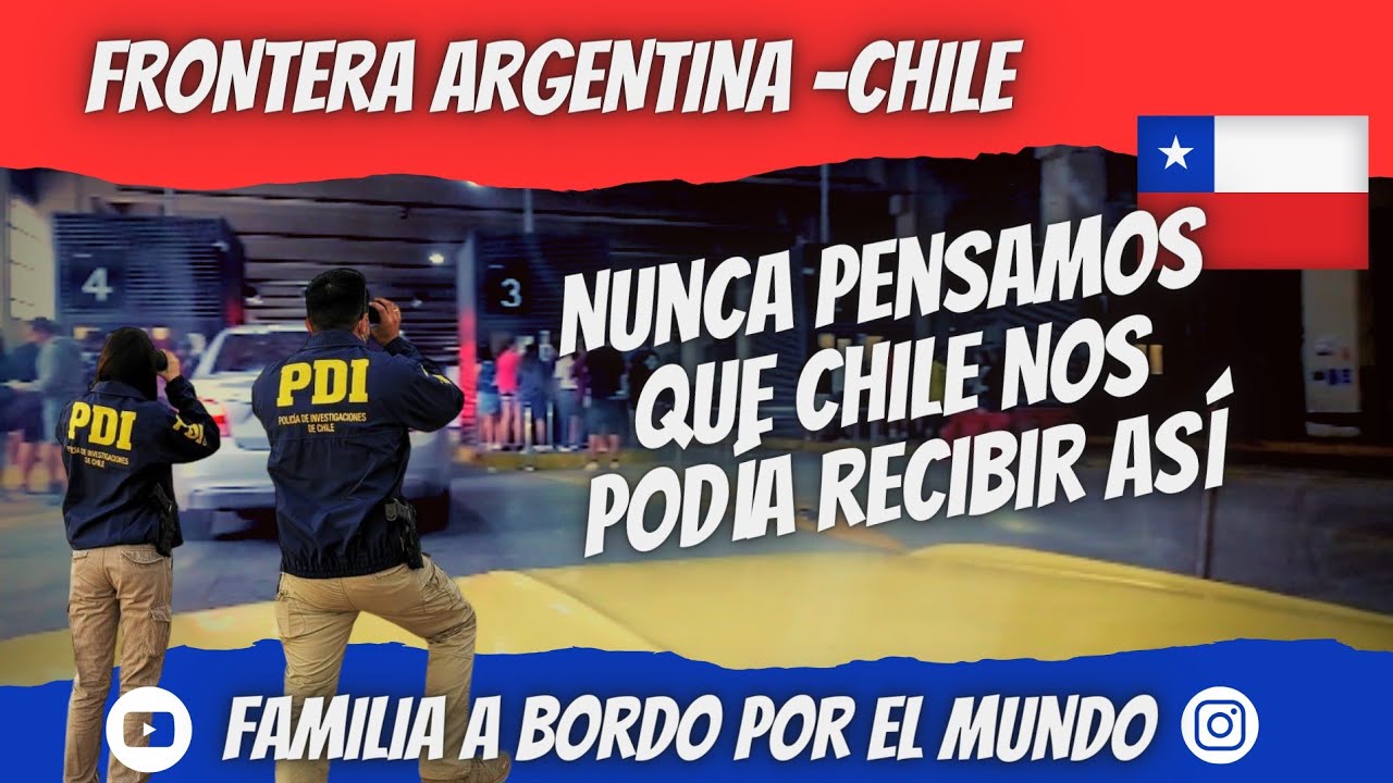 CHILE NOS RECIBE ASÍ🇨🇱😲 nunca nunca pensamos que podían recibirnos de esta forma🚕👨‍👩‍👧‍👦🇦🇷  #chile