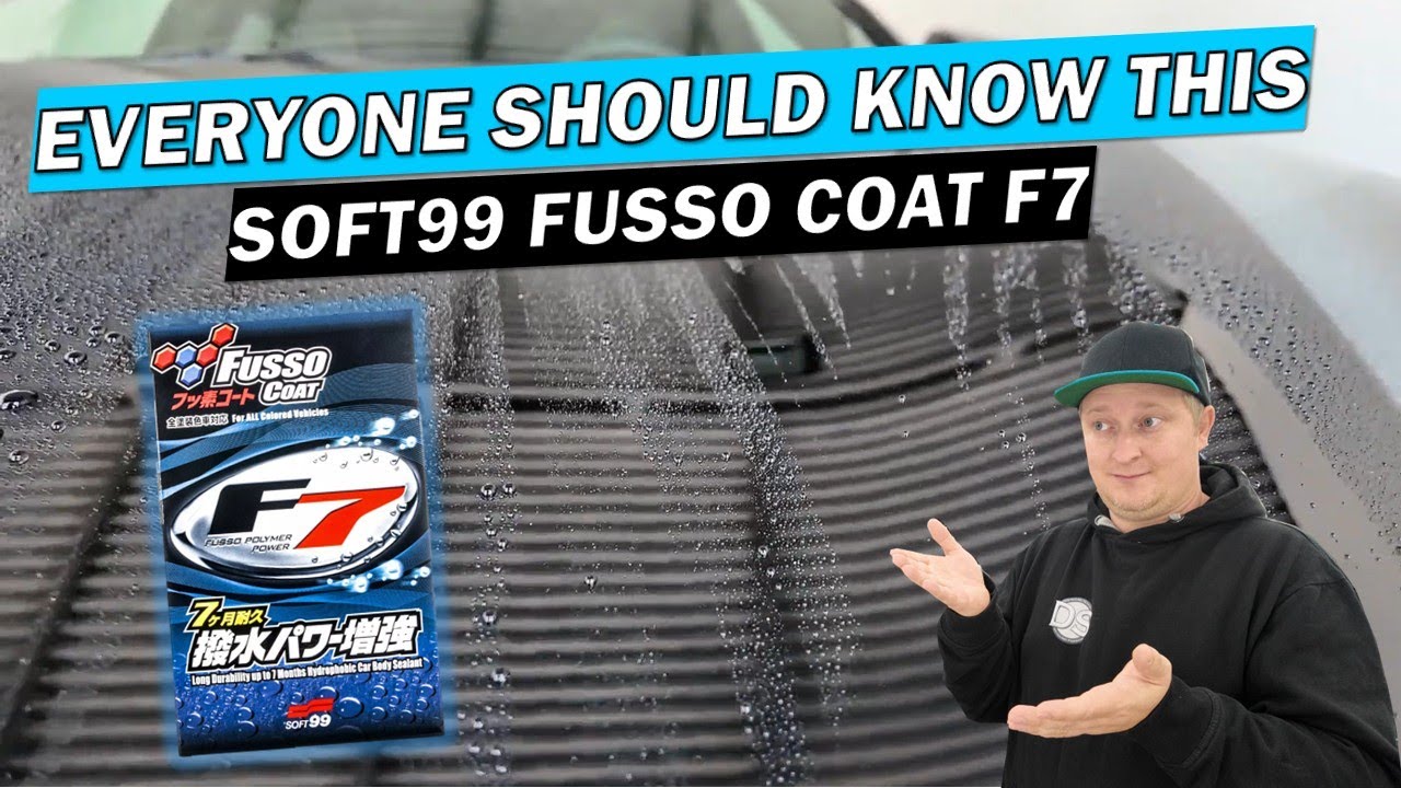 🔥КАЖДЫЙ ДОЛЖЕН ЗНАТЬ ОБ ЭТОМ ПРОДУКТЕ! SOFT99 FUSSO COAT F7 – ИДЕАЛЬНЫЙ герметик с потрясающими р...