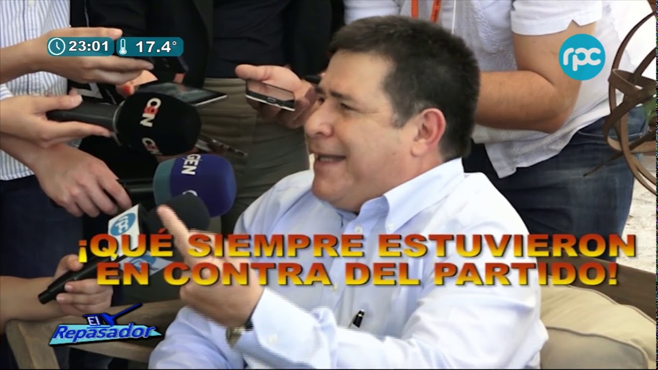 Conferencia de prensa de Horacio Cartes